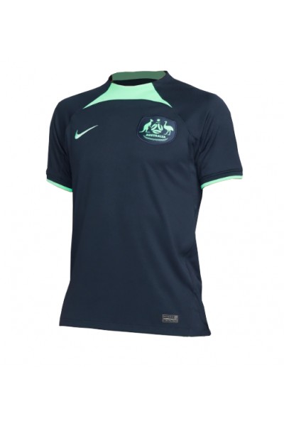 Fotbalové Dres Austrálie Venkovní Oblečení MS 2022 Krátký Rukáv